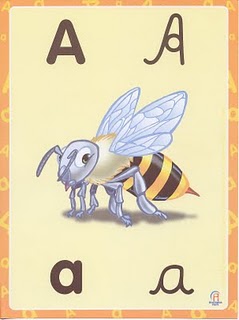 Cartas para aprender o alfabeto