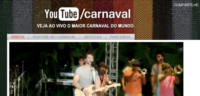 Carnaval Brasileiro no Youtube