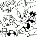 Desenhos do Tweety para colorir