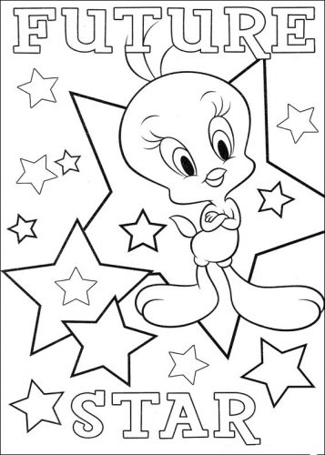 Desenhos do piu piu para colorir