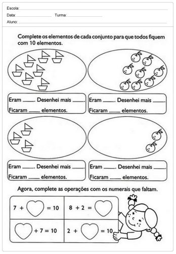 Actividades de matemática para o 1º ciclo