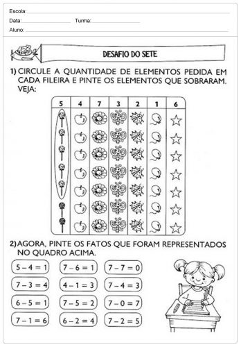 Actividades de matemática para o 1º ciclo