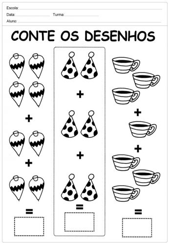 Actividades de matemática para o 1º ciclo