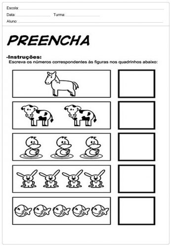 Actividades de matemática para o 1º ciclo