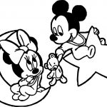 Imagens da Minnie e do Mickey para imprimir e colorir
