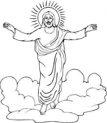 Imagens para pintar de Jesus