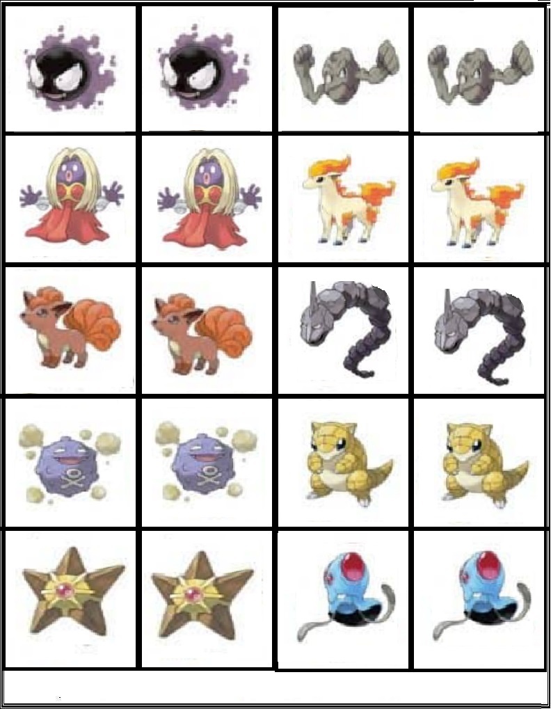 Atividades escolares com Pokemon Go - Fichas e Atividades