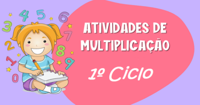 Mais de 120 actividades de multiplicação para o 1º ciclo