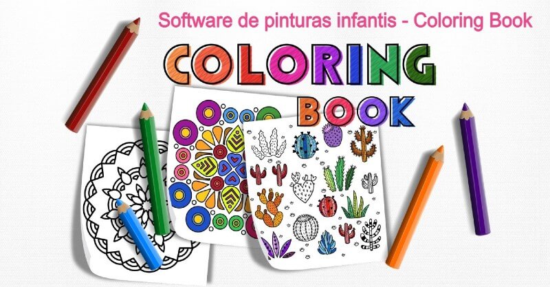Software de pinturas infantis - Coloring Book