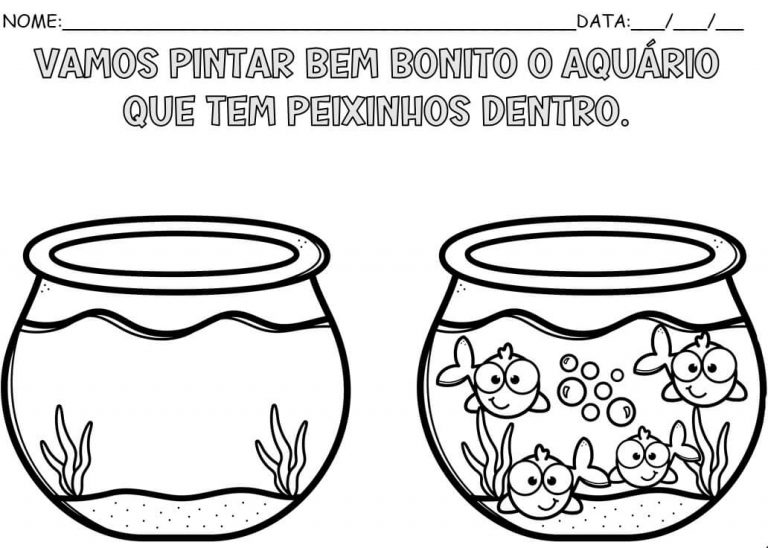 Pré Escolar - Atividades de Educação Infantil - Dentro e Fora ...
