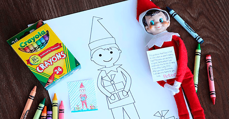 Imagens de Duendes para imprimir e pintar