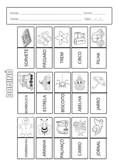 Atividades Pré Escolar 5 Anos Para Imprimir Pdf Educação Online