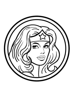 Desenhos da Mulher Maravilha para Imprimir e Colorir - Educação Online